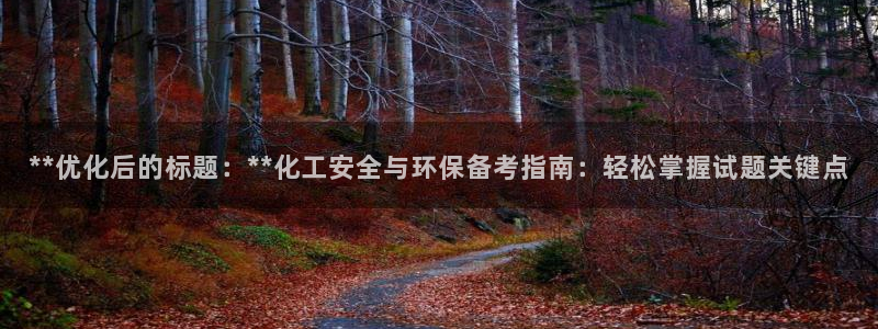 亿万先生合并网址是什么：**优化后的标题：**化工安全与环保备考指南：轻松掌握试题关键点