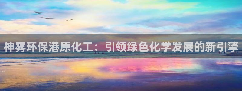 亿万先生007官网：神雾环保港原化工：引领绿色化学发展的新引擎