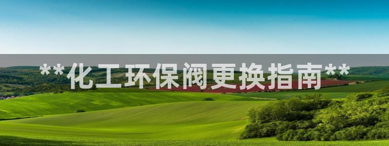 电视剧亿万：**化工环保阀更换指南**