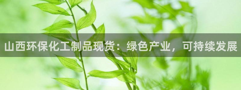 亿万先生mr网址：山西环保化工制品现货：绿色产业，可持续发展