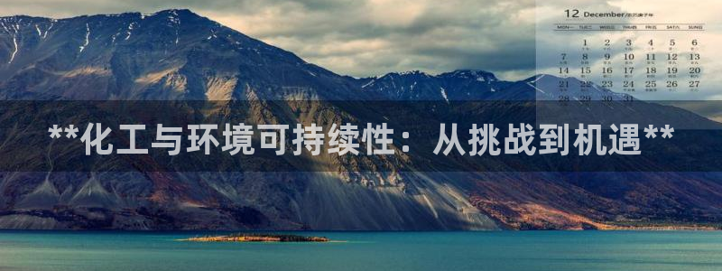 电影 亿万：**化工与环境可持续性：从挑战到机遇**