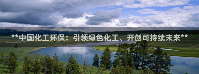 亿万国际合法吗：**中国化工环保：引领绿色化工、开创可持续未来**
