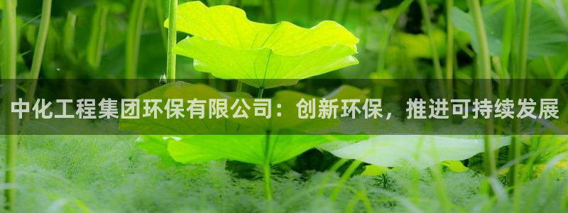 亿万先生换网址了吗知乎：中化工程集团环保有限公司：创新环保，推进可持续发展