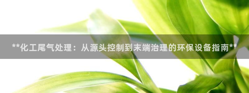 亿万同人字幕分享jogoduplo：**化工尾气处理：从源头控制到末端治理的环保设备指南**