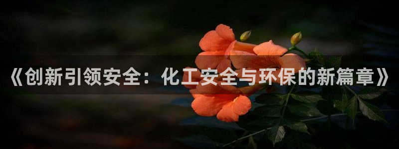 亿万讲什么：《创新引领安全：化工安全与环保的新篇章》