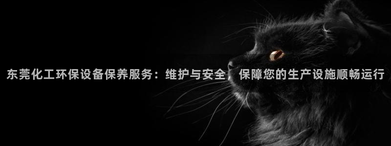 亿万先生客户端官网登录：东莞化工环保设备保养服务：维护与安全，保障您的生产设施顺畅运行